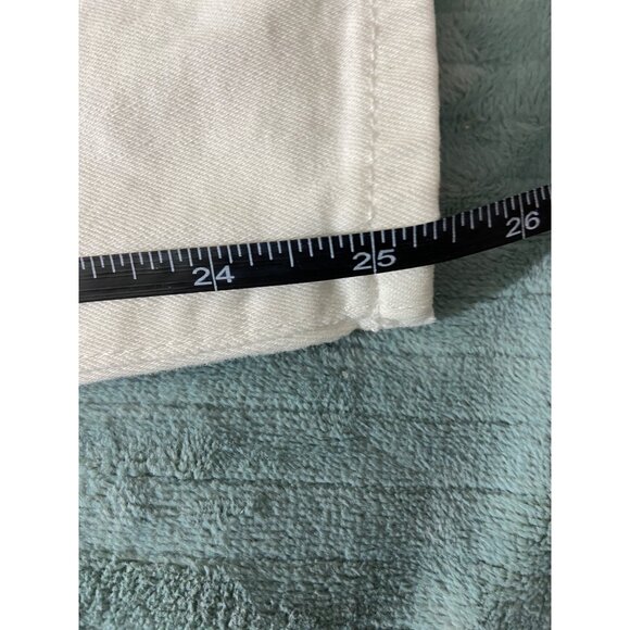 Gap Womens Denim Leggings 27 Regular White Stretch Skinny Fit Preppy Minimalist - Picture 6 of 7